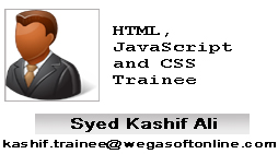 Trainee Kashif